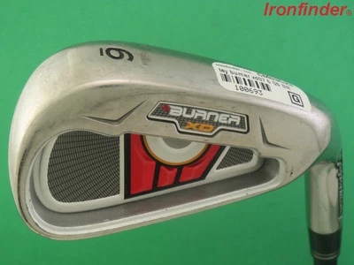 TaylorMade BURNER XD Single 6 Iron Graphite Shaft Stiff Flex Mens Right Handed - Image 1 of 4