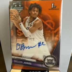 2024 Bowman University Chrome - Chrome Prospect Autographs Dillon Jones - Picture 1 of 2