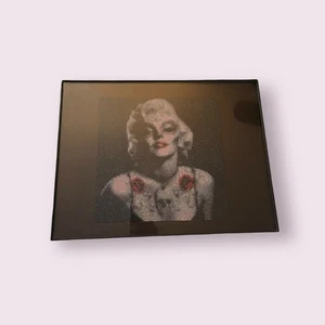 Fertig gerahmtes Diamond Painting Marilyn Monroe 12 x 16 Zoll Wandbehang - Bild 1 von 4