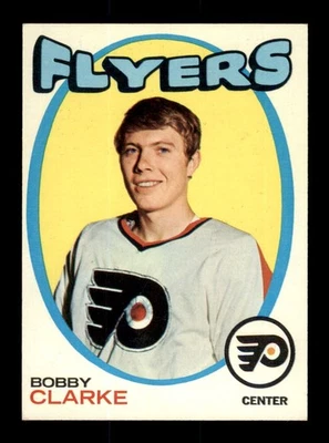 1971 Topps #114 Bobby Clarke EX-EXMINT - Image 1 of 2