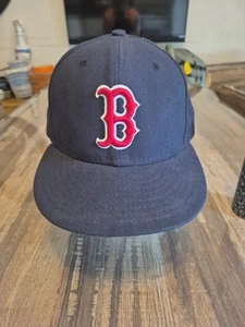 Boston Red Sox Gorra Ajustada Para Hombres Talla 6 7/8 Azul Rojo MLB Béisbol Nueva Era EE. UU. - Imagen 1 de 8