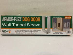 Nuovo/Sigillato*High Tech Pet ARMOR-FLEX DOG DOOR Manicotto Tunnel a Parete per Porte Medie - Foto 1 di 4