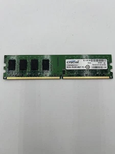 Crucial 2GB 240-Pin DDR2 PC2-6400 Unbuffered Desktop Memory RAM - Picture 1 of 1