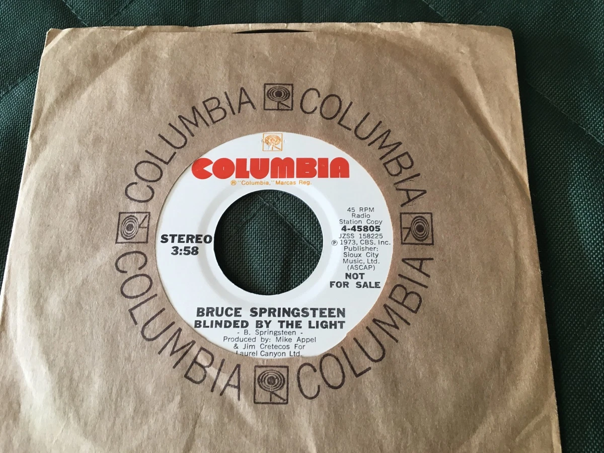 ◾️究極USオリジナル白ラベルプロモ盤□BRUCE SPRINGSTEEN / ブ