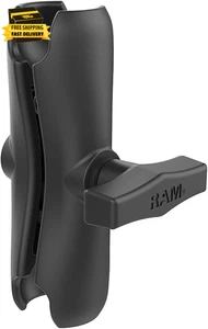 Brazo Doble Enchufe RAM-201U Brazo Medio Compatible con RAM C Tamaño Bola 1.5" - Imagen 1 de 6