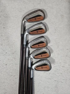 TaylorMade FIRESOLE LH Iron Set 4-8, R-80 Graphite Bubble Shaft Regular Flex  - Picture 1 of 6