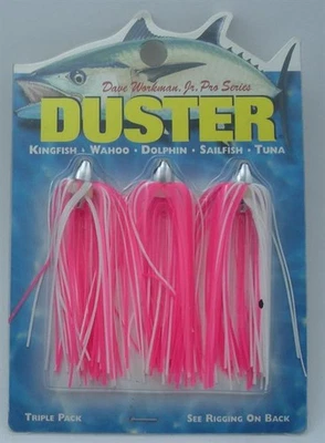 Пылесосы Boone 00123 Dave Workman 1/8 унции 3 упаковки розовые/белые - Изображение 1 из 2