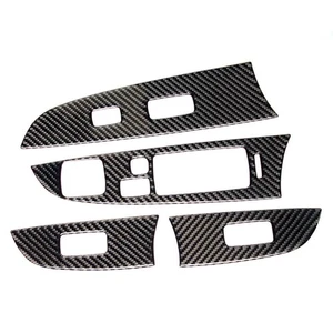Carbon Fiber Interior Window Switch Panel Trim Cover For Lexus IS250 2006-2010 - Picture 1 of 10