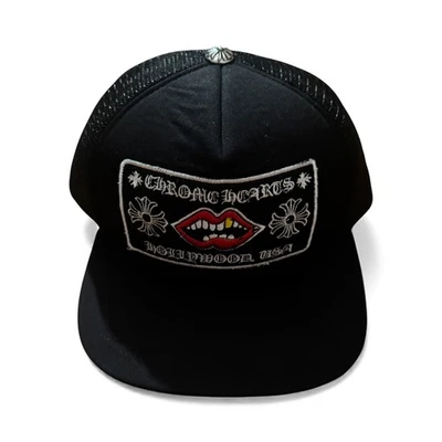 Chrome Hearts Matty Boy Chomper Snapback Trucker Hat Black Hollywood | NEW - Image 1 of 4