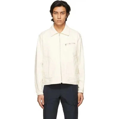 NUEVO SIN ETIQUETAS $395 Chaqueta Rag & Bone Stark Arena Algodón Orgánico Para Hombre Talla M Cremallera Frontal Foto 1 de 4