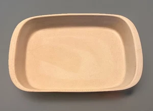 Vintage Pampered Chef Stoneware Deep Dish Lasagna Baker 9x13 Pan 1990s - Picture 1 of 11