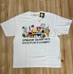 Uniqlo UT Cactus Plant Flea Market Spongebob Squarepants T Shirt Size 2XL (XXL) - Picture 1 of 8