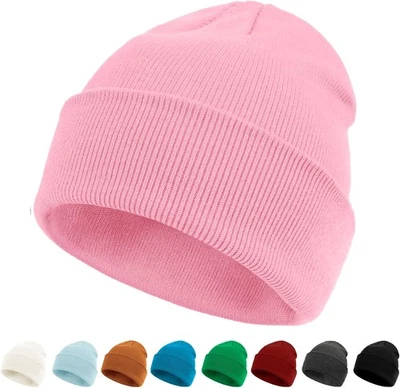 ZOORON Gorro Niño Bebé Niños Niñas Gorros Niños Sombreros de Invierno 0-5T, 1-rosa  Foto 1 de 4