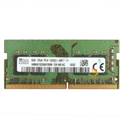 SK Hynix 8GB 1RX8 PC4-2133P 2400T 2666V DDR4 260pin Laptop RAM Memory Module" - Image 1 of 4