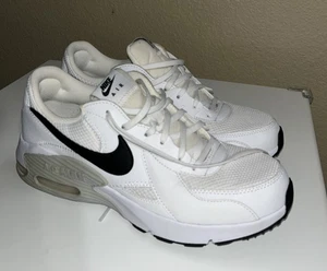 Nike Air Max Excee CD4165-100 bianco nero platino puro uomo 9,5 spedizione gratuita - Foto 1 di 8