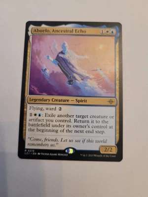 ABUELO, ANCESTRAL ECHO mtg Lost Caverns of Ixalan Rare Card - Image 1 of 3