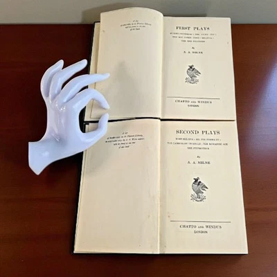 2 Volumes First Plays Second Plays A.A Milne Phoenix Library 1929/30 Hardcover - image 1 of 4