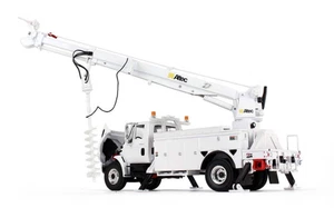 1:34 FirstGear International DuraStar Crane Truck with Drill Bit Diecast Model - Picture 1 of 3