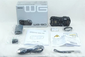 RICOH PENTAX WG-90 Black waterproof action camera, original box included - Picture 1 of 7
