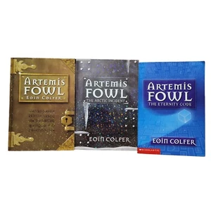 Artemis Fowl Lot of 3 Books Eoin Colfer Paperback #1, 2, 3 Teen Readers Fantasy - Imagen 1 de 16