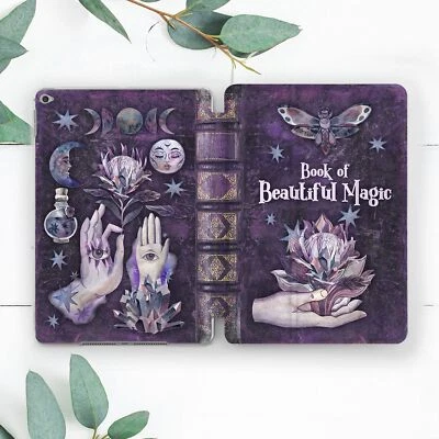 Book Of Beautiful Magic Witch Case For iPad 10.2 Pro 12.9 11 9.7 Air 4 5 Mini - Image 1 of 4