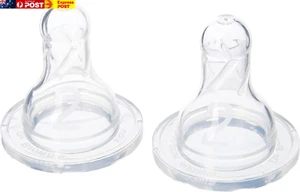 Dr Brown’S Level 2 Narrow Neck Options plus Teats 2 Pack - Picture 1 of 5