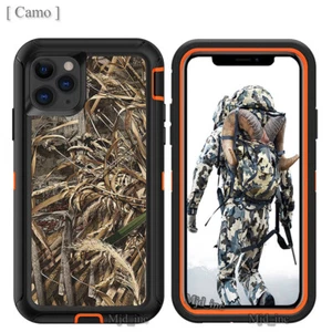 For iPhone 11Pro Max Case [Clip Fits Otterbox Defender] Holster Camo - Foto 1 di 2