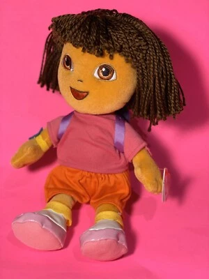 Ty Beanie Buddy DORA (11.5 Inches) - the Dora the Explorer Plush - Image 1 of 4