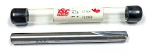 27/64" (.4219") Carbide Straight Flute Drill 140 Degree MF762988 - Picture 1 of 1