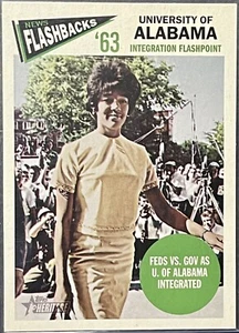 2012 Topps Heritage News Flashback "Univrsity of Alabama" - Picture 1 of 2