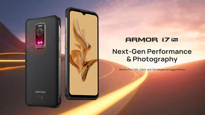 Ulefone Armor 17 Pro Rugged Smartphone 13GB+256GB 66W 5380mAh Battery 120Hz - Image 1 of 4
