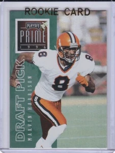 MARVIN HARRISON ROOKIE CARD Indianapolis Colts 1996 Playoff PRIME DRAFT PICK RC - Picture 1 of 2