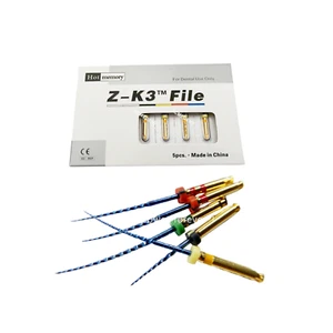 Dental Endo Z-K3 Root Canal NiTi Hot Memory Files Thermal 21/25MM Assorted File - Picture 1 of 8