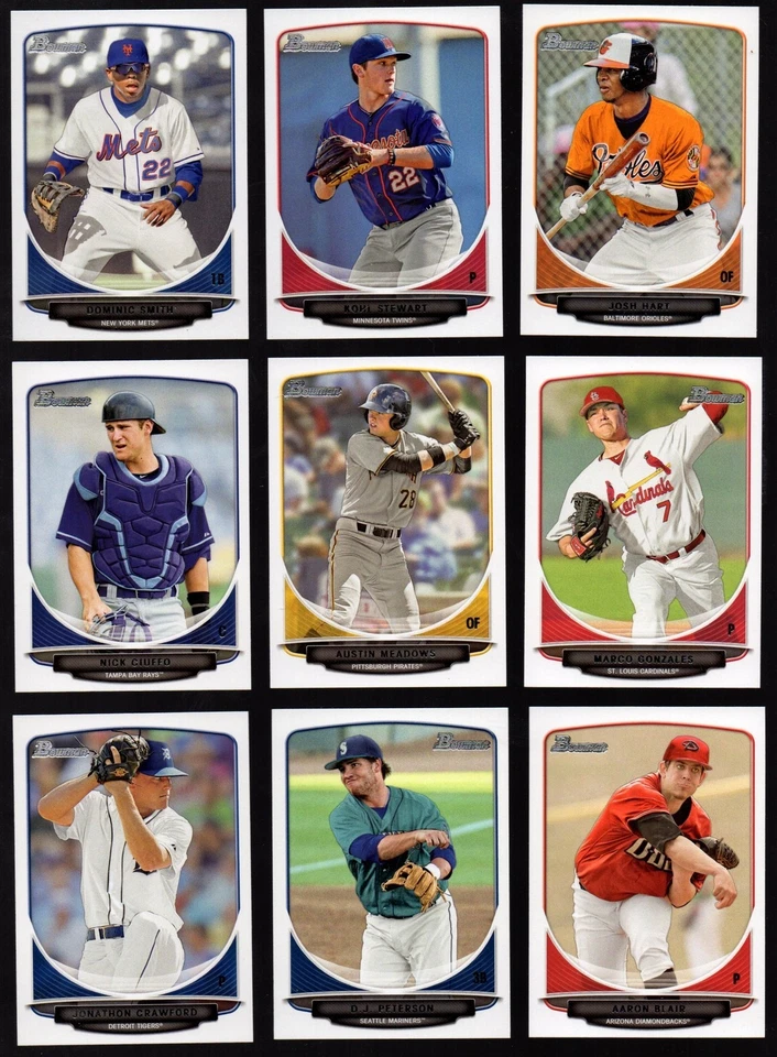 2013 Bowman Draft Picks & Prospects Paper You Pick the Player Finish Your Set - Image 1 of 1