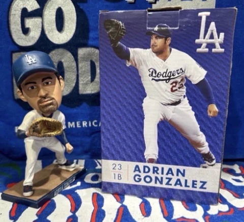 ADRIAN GONZALEZ 2015 LOS ANGELES DODGERS GOLD GLOVE BOBBLEHEAD BOBBLE SGA Cover