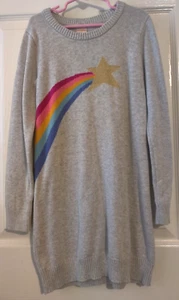 Gymboree Cosmic Club Sternschnuppe Pulloverkleid Mädchen Regenbogen Größe 8 - Bild 1 von 1