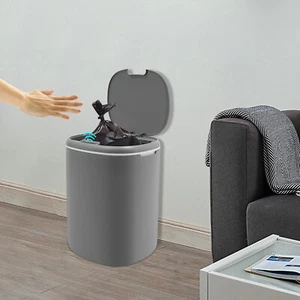 5.2 Gallon Automatic Sensor Trash Can, Touchless 20L Trash Bin Bathroom Kiitchen - Picture 1 of 13