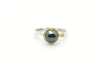 Tacori Silver & 18K YG Hematite Ring - Image 1 of 4