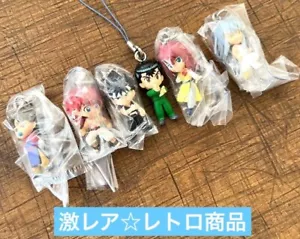 Yu yu hakusho figure strap key chain Lot 6 mascot Yoko Jin Japan anime m549 - Picture 1 of 8