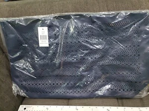 Saks Fifth Avenue Navy color Faux Leather Tote Bag-New - Picture 1 of 4