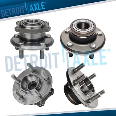 Front & Rear Wheel Bearing Hubs for 2009-2013 2014 Dodge Charger Chrysler 300 - Image 1 of 4