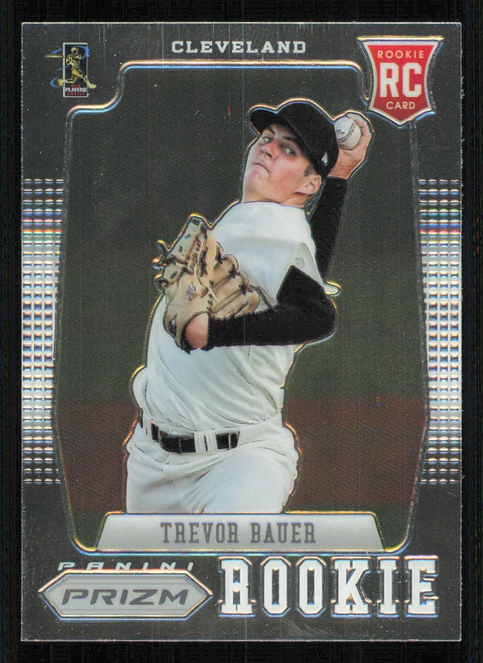 2012 Panini Prizm #166 Trevor Bauer RC - Image 1 of 2