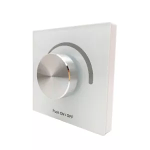 Triac LED Dimmer AC110-240V Wall Mount Rotary Panel Manual Dimming Trailing Edge - Picture 1 of 9