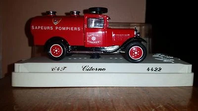 1930 Solido Citerne C4F Fire Vehicle Sapeurs Pompiers Tanker,#4422,1:43-NIB - Image 1 of 4