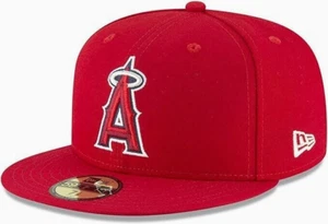 New Era Los Angeles Angels Red 59 FIFTY 7 7/8 - Picture 1 of 2