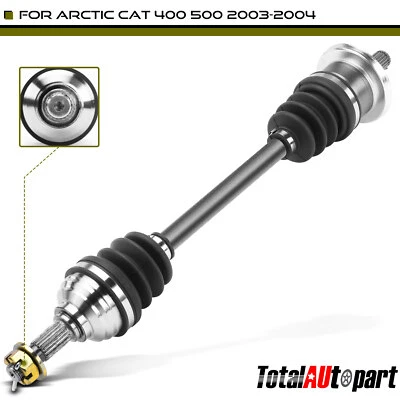 Nuevo 1x Conjunto de eje CV para Arctic Cat 400 500 4x4 2003-2004 EFI delantero o trasero Foto 1 de 4