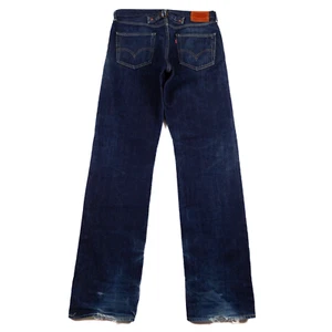 Levi’s 702XX Buckleback Selvedge Denim Jeans 34W 36L Big E Tab Made in Japan - Imagen 1 de 19