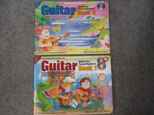 Progressive Guitar Method For Young Beginners Book1 + 2 +Online Audio-2 Discs - Picture 1 of 6