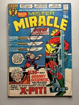 Mister Miracle #2 • 1st Granny Goodness • DC Comics 1971 • Jack Kirby - Image 1 of 4