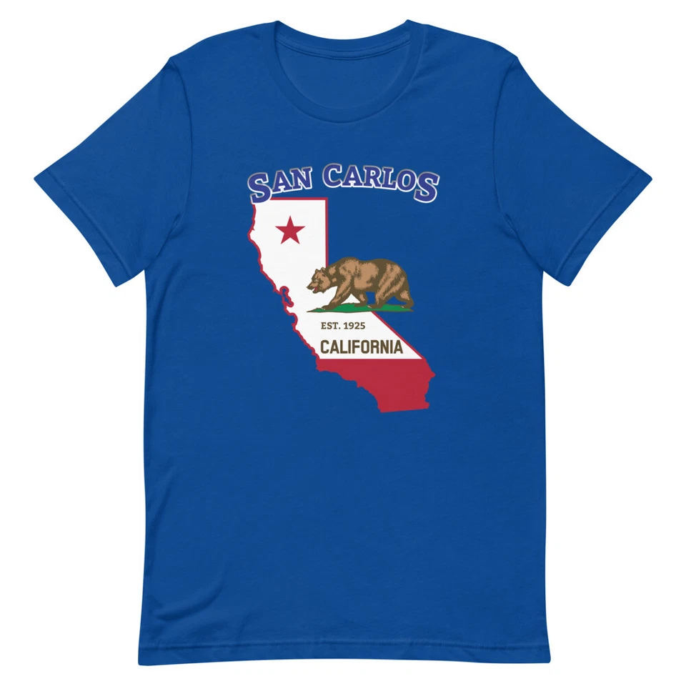 Camiseta de recuerdo de San Carlos California Home Town Pride ciudad nativa-estado Foto 1 de 1